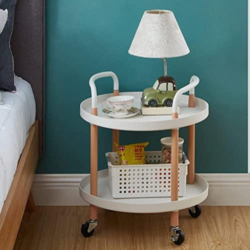 MIQXUAN Rangement Chariot Étagère de rangement à 3 niveaux pour cuisine, chariot pliable, étagère à légumes au sol, roulettes