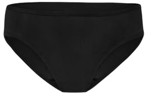 Modibodi Teen Girls Period Swim Bikini Bottom High Flow 50ml Black Y16-18