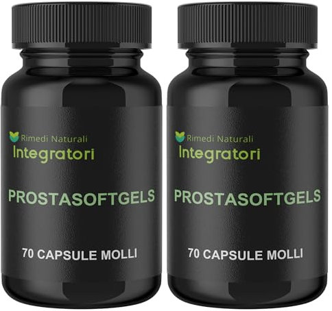 Serenoa Repens 140 Softgels per il benessere della Prostata e delle vie Urinarie, Prostasoftgels con 320 mg di olio di Saw Palmetto titolato al 90% in acidi grassi | Una al Giorno