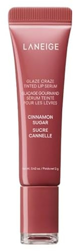 LANEIGE Original Glaze Craze Tinted Lip Serum - Lippenserum mit Farbe, 12 g von Bella, 12 g (5er-Pack)