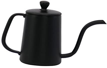 BESPORTBLE Mini Coffee Kettle Ornament Simulated Black Coffee Pot for Mini House Decor Gardens Props