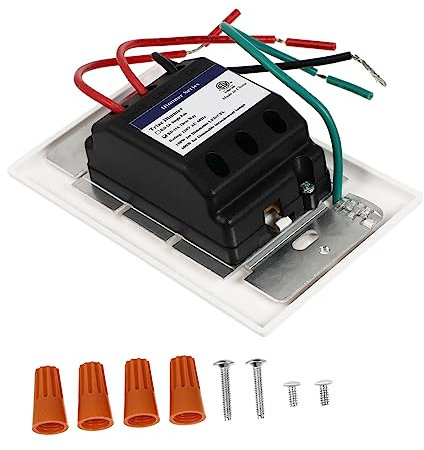 SHINEOFI Variateur LED Dimmable avec Indicateur Électrique pour Lampe Montage Mural