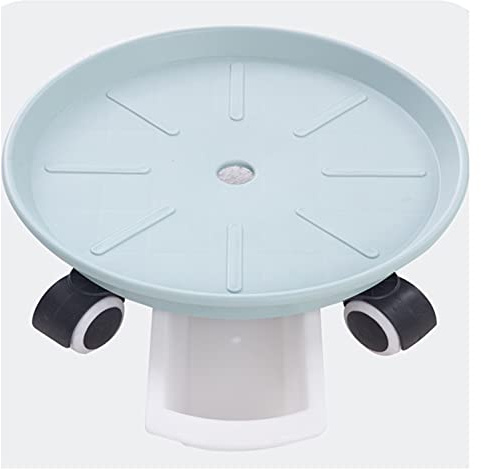 Ornament base Planter Trolley Plant Stand Easy Rolling Heavy Duty 360° Swivel Wheels Durable Plastic Indoor Outdoor Home and Garden Tool Plant Dolly Wooden vase base(B,30cm)