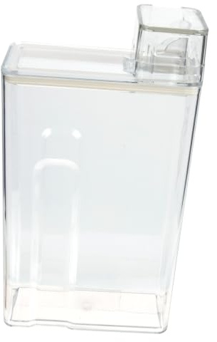 GARVALON Transparente Wäscheflasche aus Pet mit Großer Kapazität und Auslaufsicherem Messbecher Nachfüllbarer Lotion Unterbehälter für Einfache Waschmittelaufbewahrung zu Hause