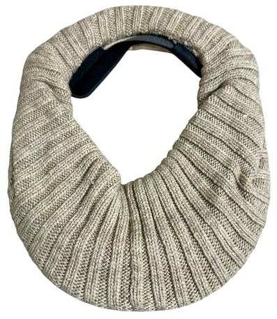 Wool Visor, Premium Seasonal Replacement Accessory for Closca Helmet, Beige, Winter Riding Protection, Easily Removable, Stylish Design