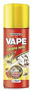Vape, Spray Insetticida in Schiuma per Vespe, Calabroni, Elimina i Nidi per Uso Interno ed Esterno, 400 ml