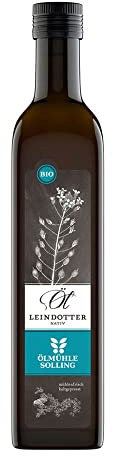 ÖLMÜHLE SOLLING Öl, Leindotter, nativ, 500ml (3er Pack)