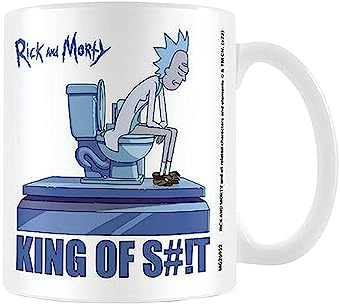 Rick And Morty King Of Shit Mug