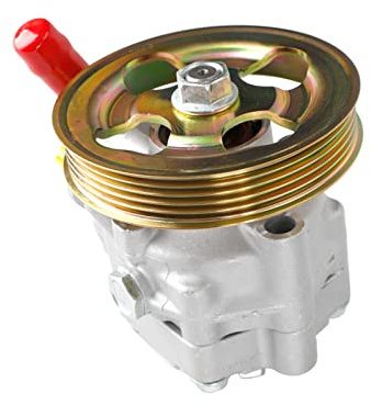 Areyourshop Power Steering Pump 34430FE040 Fit for Subaru Impreza WRX STI 2002-2007 w/Pulley