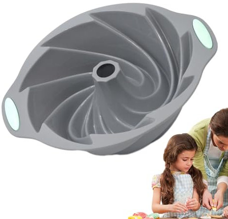 Poupangke Silikon-Kuchenformen zum Backen, Silikonformen zum Backen, Silikon-Backformen für Schichtkuchen, Käsekuchen und Schokoladenkuchen, Silikonformen für hausgemachtes Brot
