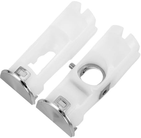 ADOCARN 2pcs Fridge Freezer Door Handle Covers Replacement Parts Kit for Easy Installation Enhanced Aesthetics