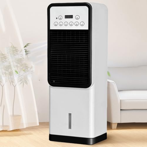 Aire acondicionado portátil de 12000 BTU con control remoto, clase energética A, enfriador y calentador evaporativo para refrigeración y calefacción móviles