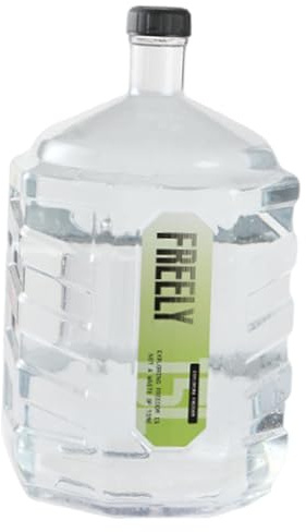 Qianly Contenedor de Agua Portátil Bidón Multifuncional Garrafa Reutilizable de Plástico Transparente con Diseño Antigoteo Adecuado para Senderismo Hogar ACA, 20 L