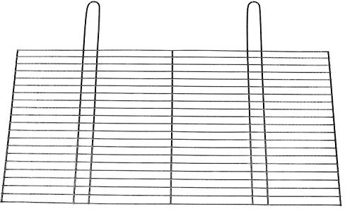 BitWa 54x34cm Grillrost mit Zwei festen Handgriffen Grillkamin Kamin Gartengrill für Holzkohlegrill oder Gasgrill 540x 340 mm