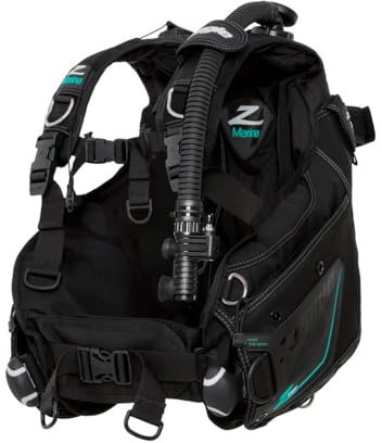 Zeagle Marina BCD | Women's jacket style scuba diving buoyancy compensator (BCD) | Designed for a woman's body shape | Comfortable fit | Easy to load and adjust | Medium