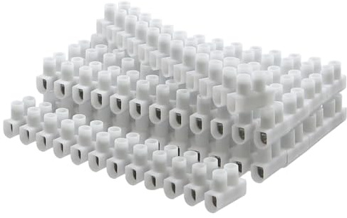 WITTKOWARE Elektroklemmen (Lüsterklemmen) für EIN-/mehrdrähtige Leiter, 12-polig, 10 Stangen, max. 2,5mm²