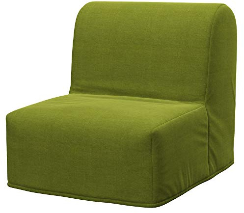 Soferia Sesselschoner Kompatibel Mit LYCKSELE Sessel Sesselbezug Sesselüberzug Sesselhusse Cover Kratzfest Hydrophobie Allergenfrei Elegance Grün