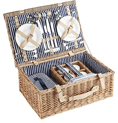 BUTLERS A DAY IN THE PARK Picknickkorb für 4 Personen B 55 x T 37cm