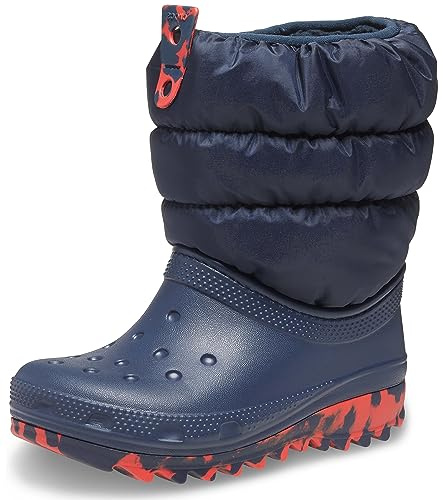 Crocs Klassische gefütterte Neo Puff Stiefel für Kinder