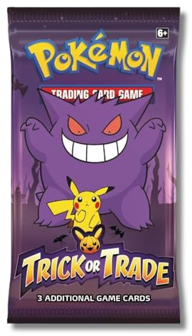 Pokémon 2023 Trick Or Trade Gengar & Pikachu | Mini Booster Pack