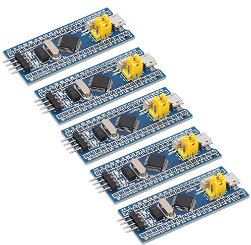 5PCS STM32F103C8T6 Mindest Systement Wicklung Platine Kern Platinen Modul Mirco USB 40 Pin System Platine Modul | 40-Pin, Micro-USB, SWD-Debugging, für DIY-Elektronik und Prototypenentwicklung