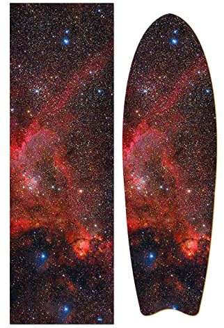 FEETOX Skateboard Klebeband 84 * 23cm(33.46X9.45inch) Skateboard Grip Tape Skateboard Aufkleber Bubble Free Waterproof Longboard Griptape Skateboard Grip Tape AC864 Skateboard Aufkleber