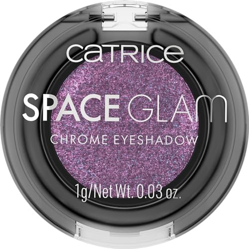 Catrice Space Glam Chrome Eyeshadow, ombretto n. 020, multicolore, lunga durata, risultato espresso, altamente pigmentato, vegano, senza particelle di microplastica, senza nanoparticelle, senza