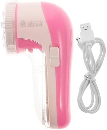 PartyKindom Elektrisk Luddavlägsnare Med Laddning Fuzz Fabric Shaver För Kläder Matta Och Gardiner Snabb Och Luddskärare i Rostfritt Aprikos