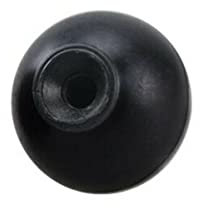 Dado in metallo, Dado Esagonale Completo, 1Pc Dado A Sfera Con Filettatura In Plastica Nera M8 / M10 Manopola Con Impugnatura A Mano A Testa Sferica Dado Di Bloccaggio Viti Ad Alette Bullone (Dimensio