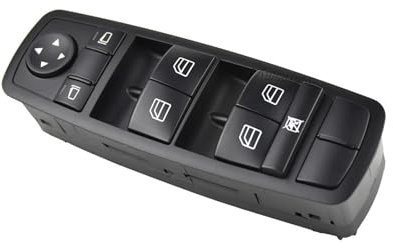 Pulsador Ventanas Para Benz Para ML63 Para AMG Para ML320 Para ML350 Para ML430 2518300090 Coche Botón Regulador Interruptor Control Espejo Ventanilla Eléctrica Boton Elevalunas