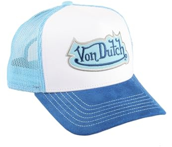 Von Dutch Trucker Cap Rockford White Blue Weiß, Size:OneSize