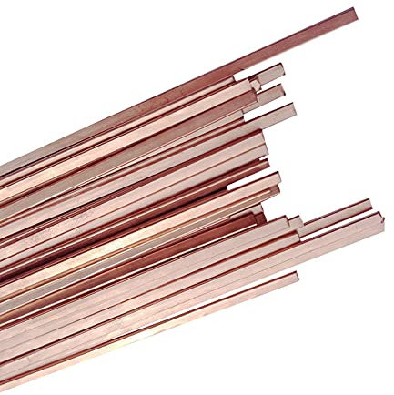 Phosphor Copper Welder Rod Welding Filler Rods Wire Low Temperature Flat Soldering Rods Phosphor Copper Welding Repair Electrode Copper Tube Tool
