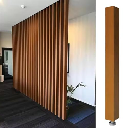 Cloison de séparation moderne pour studios - Facile à installer et amovible - 120 cm de hauteur - Cloison murale polyvalente et solution de décoration d'intérieur.