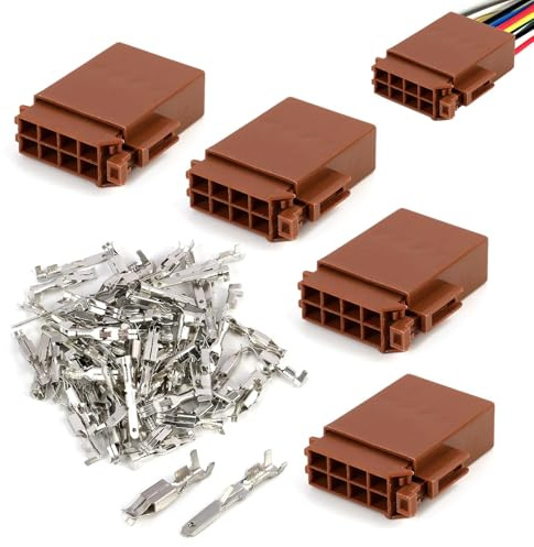 Vxiwscy Cavo Adattatore Autoradio 16 Pin Per,Connettore Cavo Maschio E Femmina Faston,Per Sostituzione E Aggiornamento Audio Auto,Connector Car Radio to Replace Accessories for Car Speakers