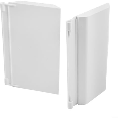 85001500 – Volet de déversoir de porte pour skimmer de piscine, volet de rechange S-20 Skimmer – 12,7 x 20,3 x 1,9 cm (2 pièces)