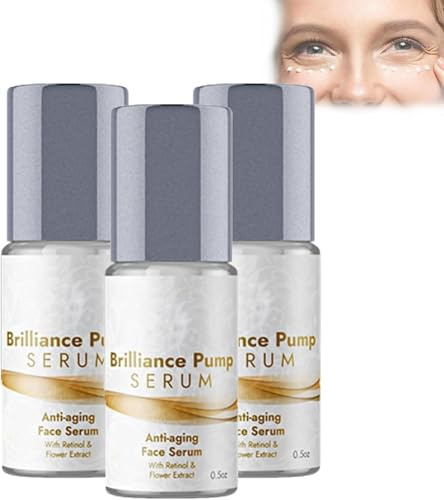 Suero Antiedad para Ojos en Crema, Suero Hidratante con Retinol y Colágeno, Reduce Ojeras, Hinchazón, Líneas de Expresión y Arrugas, para Todo Tipo de Piel