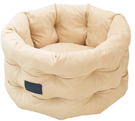 Cama para Perros - Jaulas para Mascotas, Cama Lavable para Mascotas, Alta Comodidad, Soporte ortopédico para Gatos, de Peluche para Gatitos, Accesorio de Navidad de Invierno para