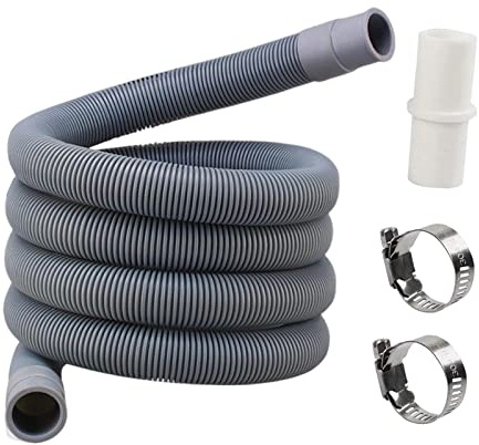 Manguera de drenaje duradera para lavadora, reemplaza los kits de extensión de manguera de drenaje de lavadora, 500 cm