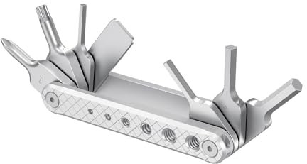 SMALLRIG Foding Tool Set Juego de Herramientas Plegables con Destornilladores y Llaves, Conjunto de Herramientas con Siete Herramientas funcionales Incluidas - 2213D