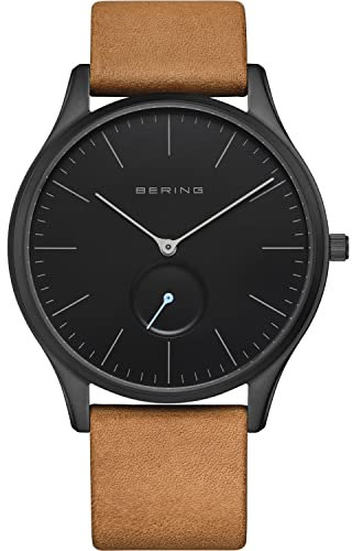 BERING Herren Uhr Quarz Movement - Classic Collection mit Edelstahl und Saphirglas 16641-522 - 3 ATM