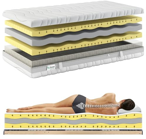 Matratzen Perfekt Kaltschaummatratze Terra Med Premium 100 x 200 cm H3