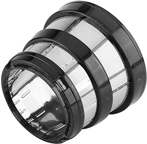 Entsafter Siebfilter Set, Grob und Fein Ersatzfilter, Langsam Entsafter Feinmasch Siebfilter Ersatzteile für HH-SBF11