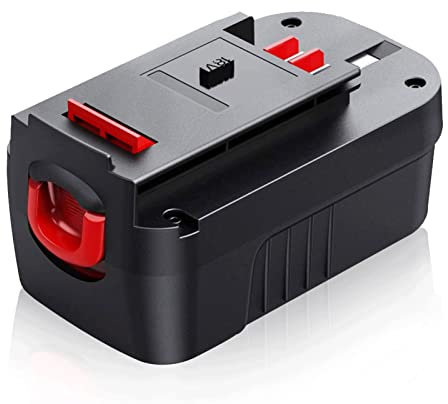 MANUFER HPB18 18V 4.8Ah NI-MH Replace for Black and Decker 18V Battery HPB18 HPB18-OPE 244760-00 A1718 A18 FSB18 FEB180S