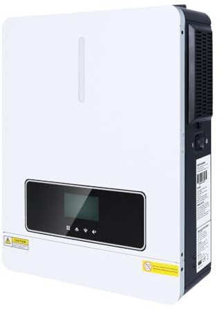 PMSUN 4.2KW offener/netzunabhängiger Solar-Hybrid-Wechselrichter 24VDC Reiner Sinus AC220V Ausgang MPPT 140A Solar-Ladegerät max PV-Leistung 6200W Eingang mit WiFi Kommunikation
