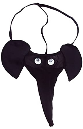 VemeFufu Maschile Perizoma G String Slip Tanga Uomo Sexy Elefante Intimo Uomini Hot Vita Bassa Elastici Mankini Thong Mutande Taglia Unica