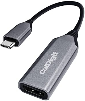 CalDigit Adaptador USB-C a HDMI 2.1 8K, pantalla de alta actualización, HDR, 10 bits, compatible con Thunderbolt 3, 4, 5/USB 3.1, USB4 para, Apple MacBook Pro y Air 2016+ (USB-C a HDMI 2.1 (8K))