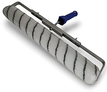Profesius 50cm Bodenbeschichtungswalze Bodenrolle - Nylon 11mm Flor + Verstellbügel (für 30-50cm Rollen) - Malerwerkzeug