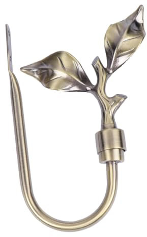 Beatifufu Wandhaken Aus Metall Vorhang-Raffhalter Raffhalter Für Vorhänge Vorhangschnallen Vorhanghalter Passend Für Verschiedene Vorhangtypen