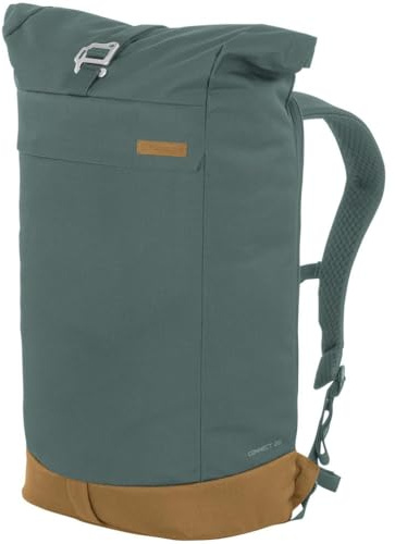 Ferrino connect 22 75264QVV colore verde zaino ideale per viaggi e uso quotidiano con chiusura superiore 22