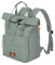 Travelite Handgepäck Rucksack, Laptop Rucksack 14 Zoll, Basics Short Handle Rollup, Reiserucksack Rolltop Funktion, Mint, 37-46 cm, 14 Liter